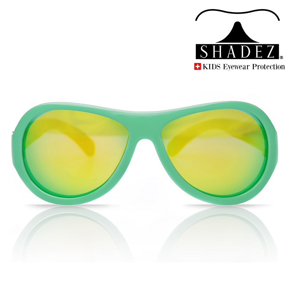 Saulesbrilles bērniem Shadez Junior Green Leaves