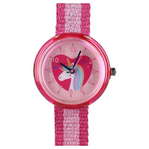 Bērnu rokas pulkstenis Pret Kids Time Unicorn Pink