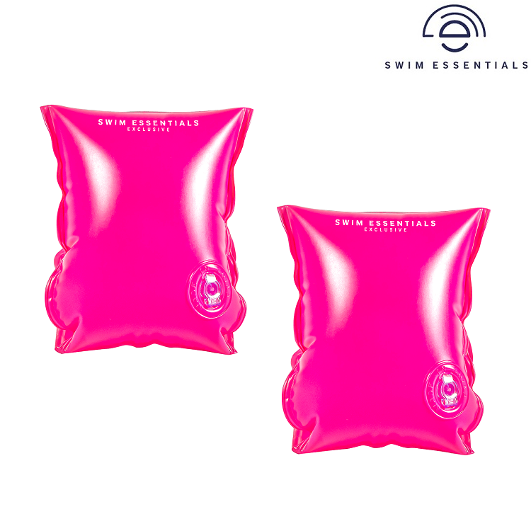 Piepūšamās peldēšanas piedurknes Swim Essentials Neon Pink