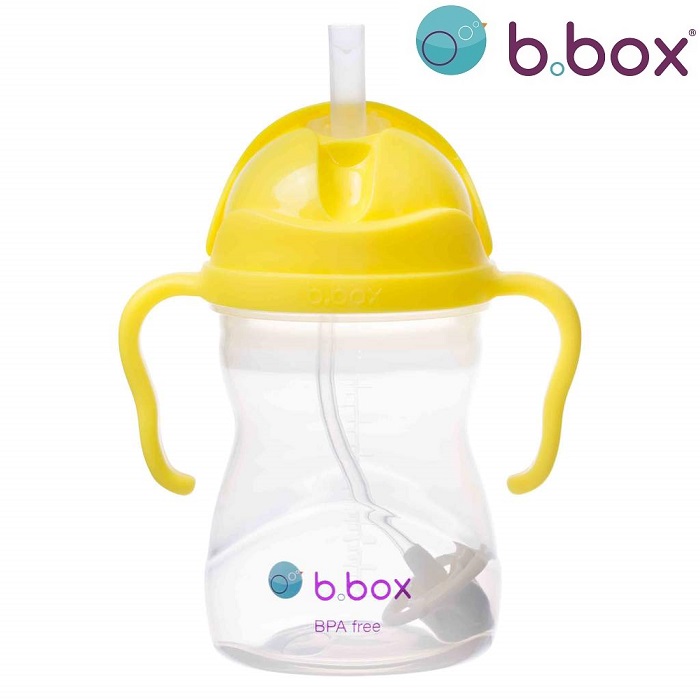 Neizlīstoša pudele bērniem B.box Sippy Cup Lemon