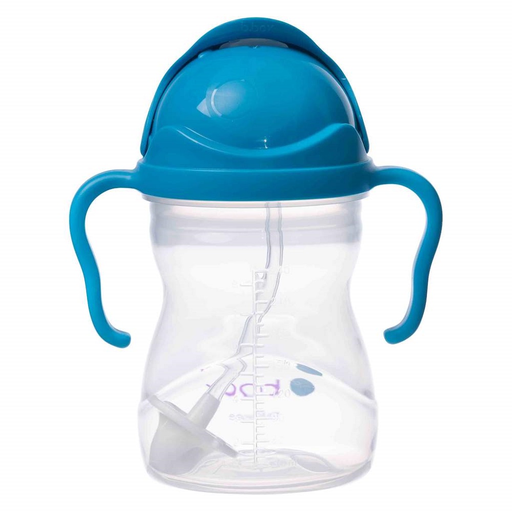 Neizlīstoša pudele bērniem B.box Sippy Cup Blue Cobolt