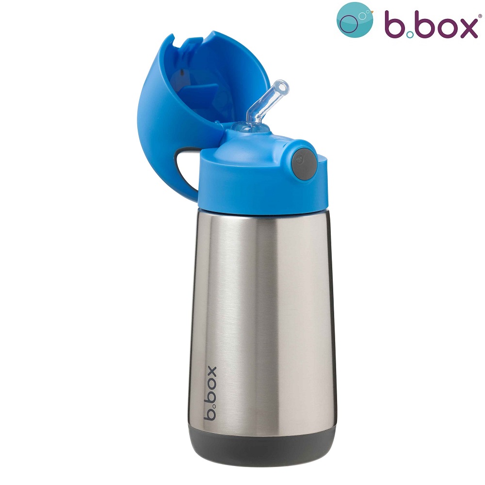 Termosa ūdens pudele bērniem B.box Insulated Drink Bottle Blue Slate