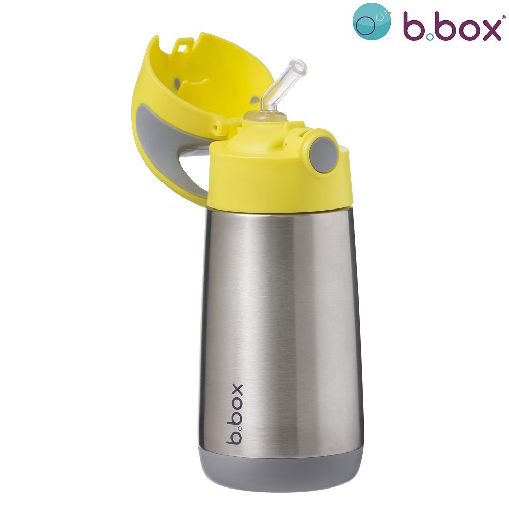 Termosa ūdens pudele bērniem B.box Insulated Drink Bottle Lemon Sherbet