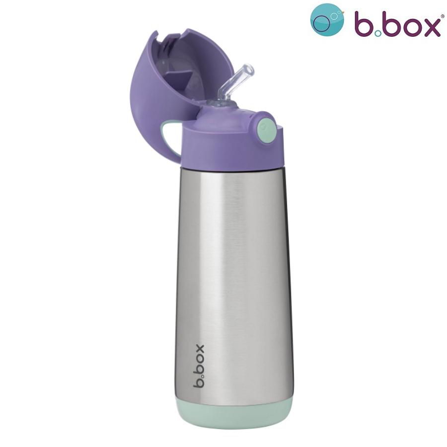 Termosa ūdens pudele bērniem B.box Insulated Drink Bottle Lilac Pop