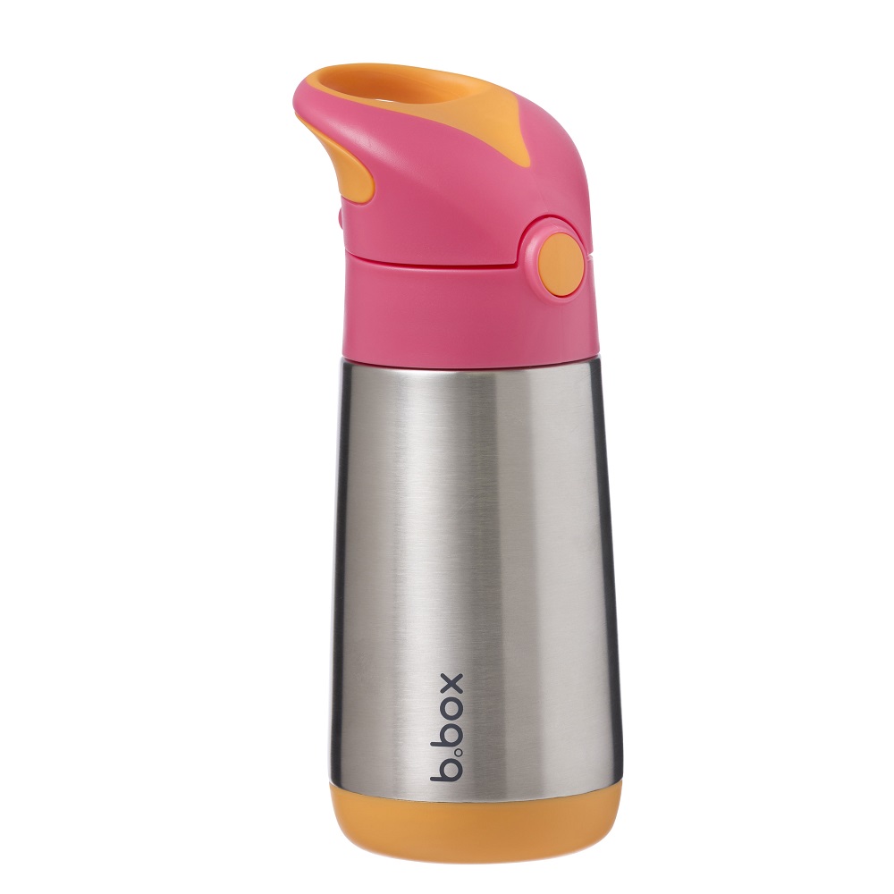 Termosa ūdens pudele bērniem B.box Insulated Drink Bottle Strawberry Shake