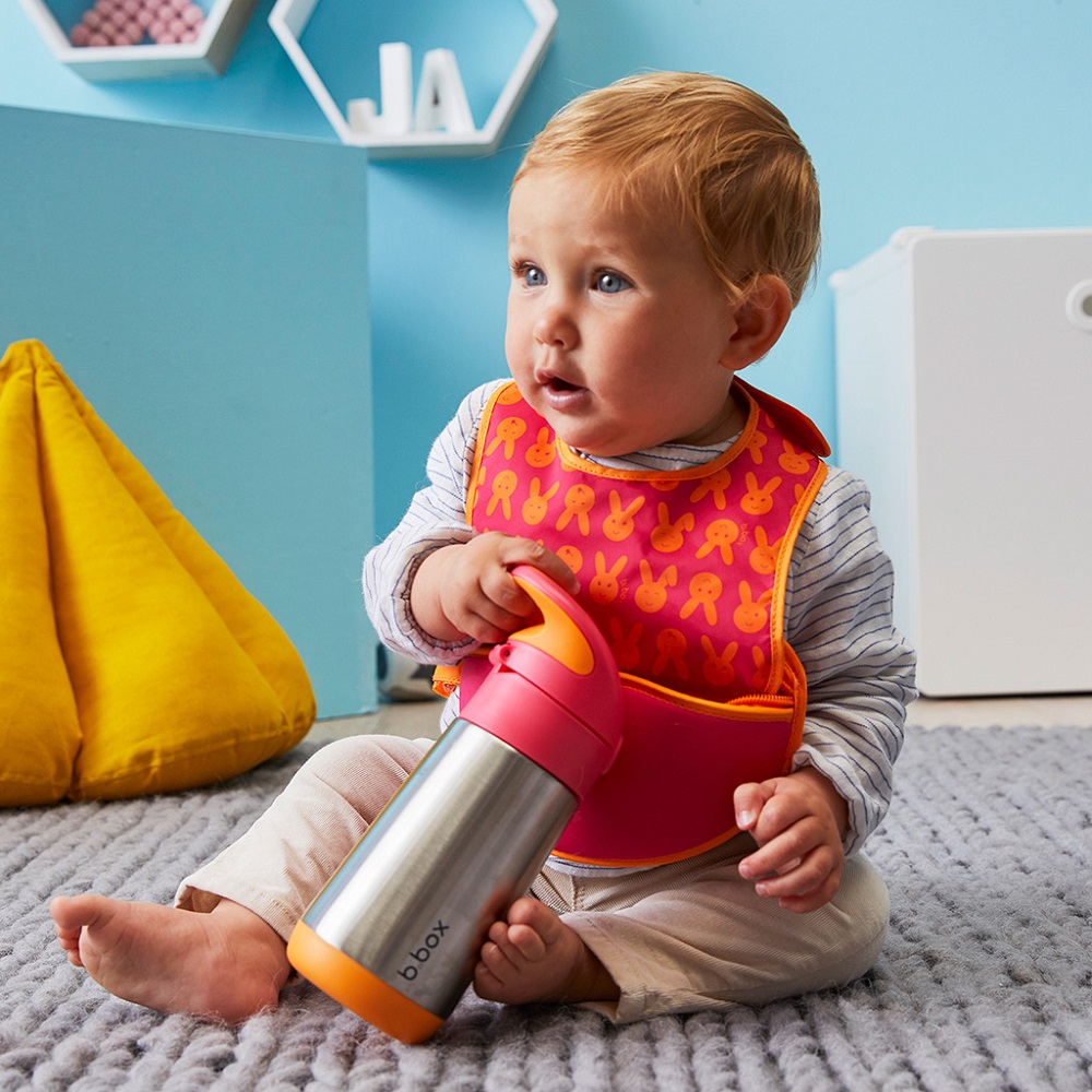 Termosa ūdens pudele bērniem B.box Insulated Drink Bottle Strawberry Shake