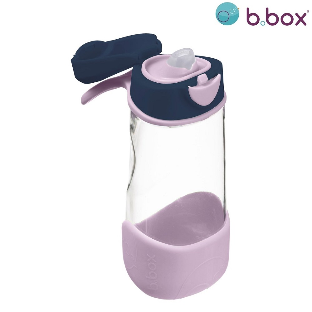 Ūdens pudele bērniem B.box Sport Spout Indigo Rose