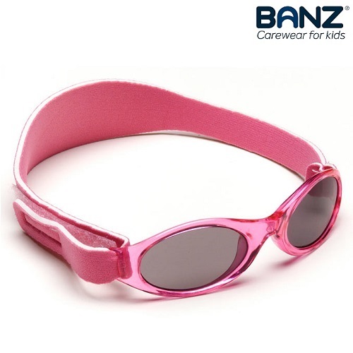 Banz saulesbrilles bērniem un zīdaiņiem BabyBanz Pink