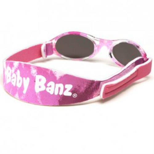 Banz saulesbrilles bērniem un zīdaiņiem BabyBanz Pink Camo