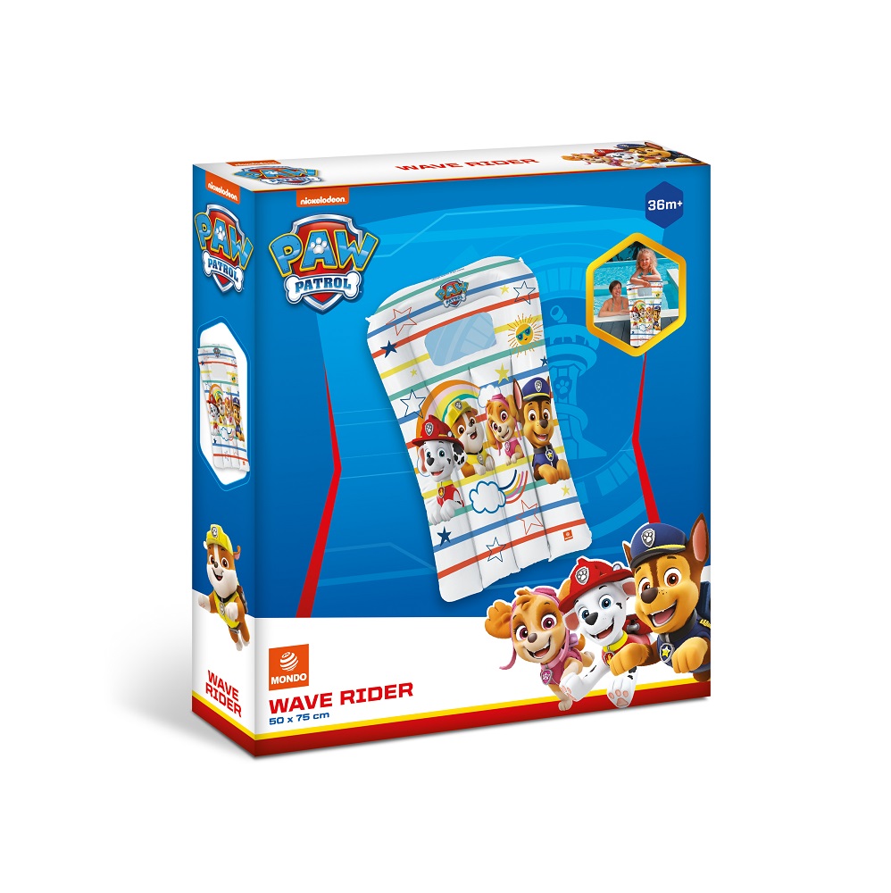 Piepūšamais ūdens matracis Mondo Wave Rider Paw Patrol