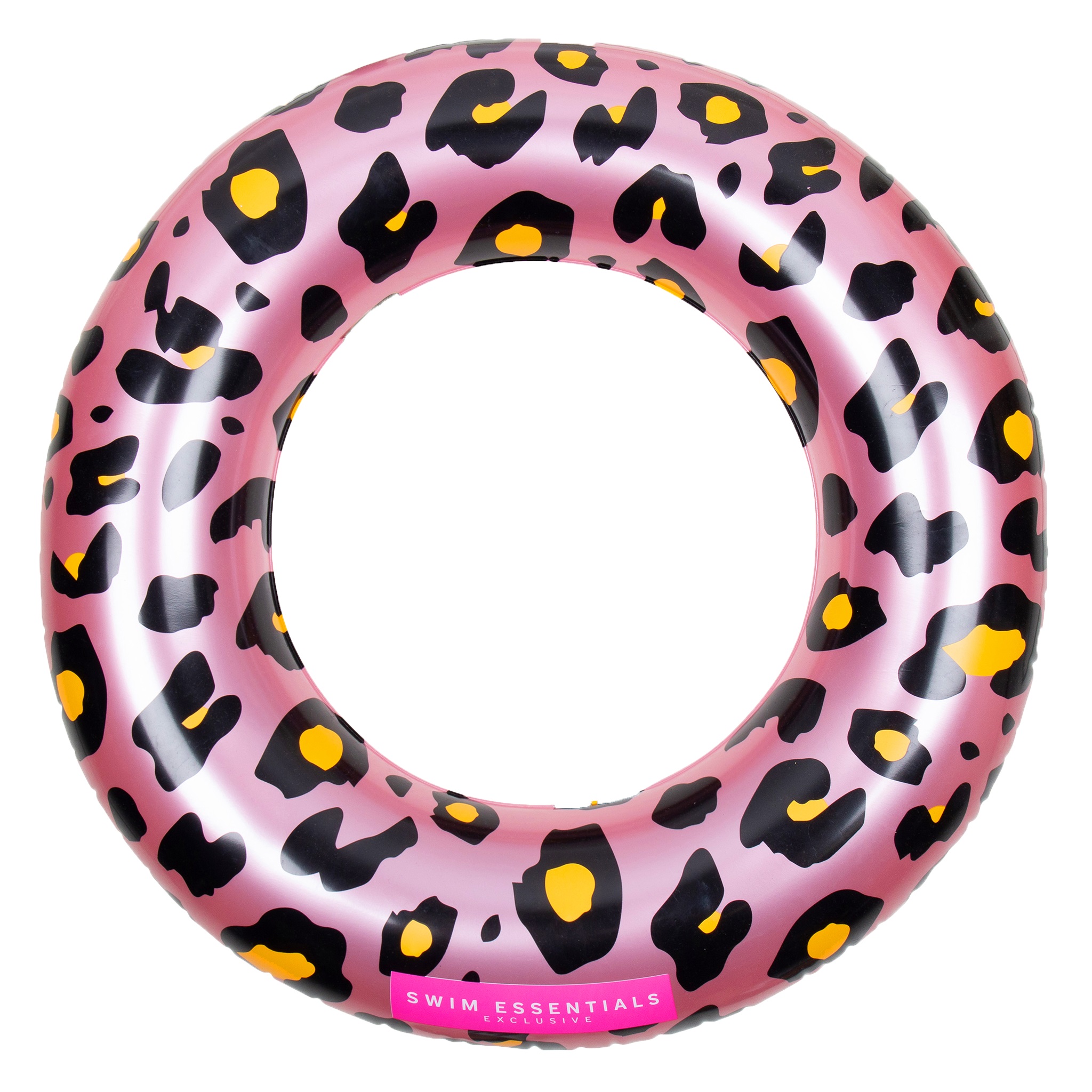 Piepūšams riņķis peldēšana XL Swim Essentials Pink Leopard