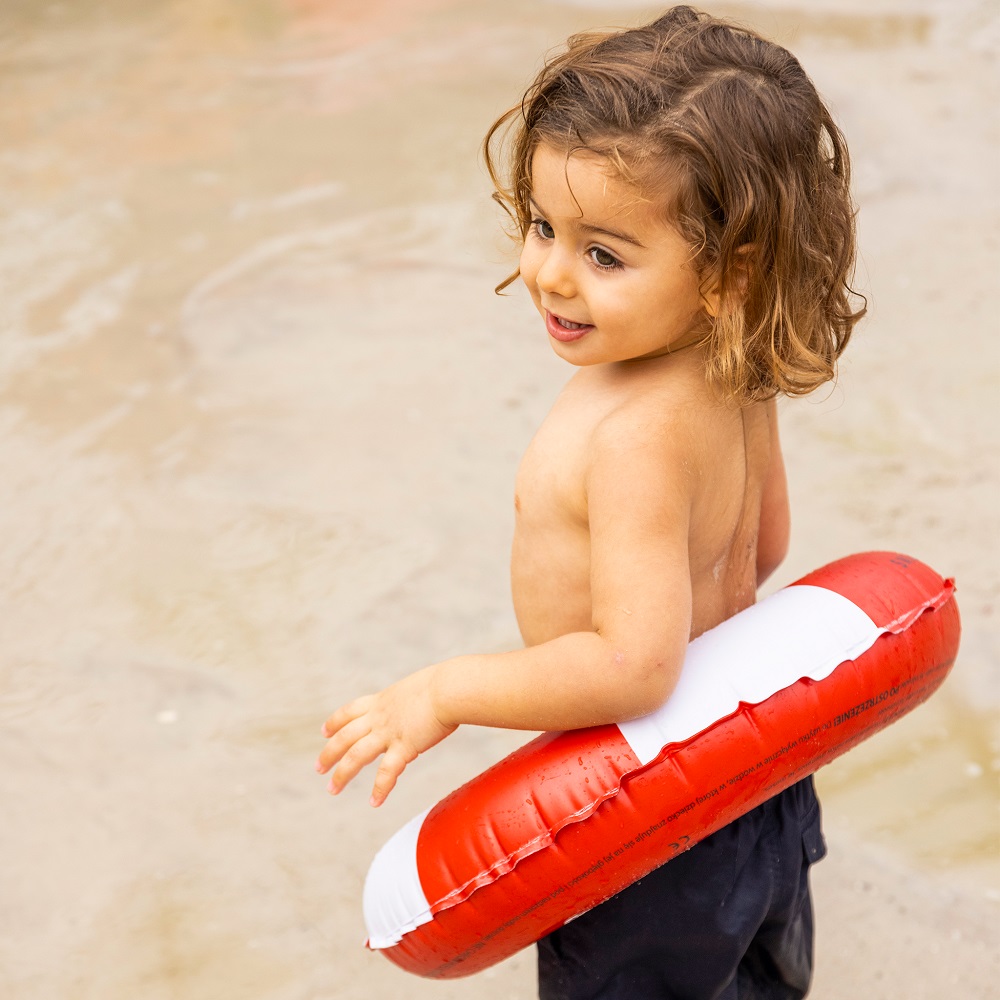 Piepūšams riņķis peldēšana Swim Essentials Red and White