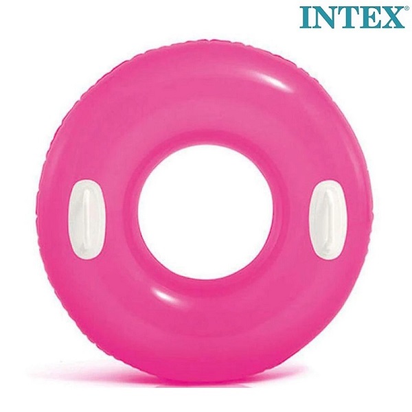 Piepūšams bērnu peldriņķis Intex Pink