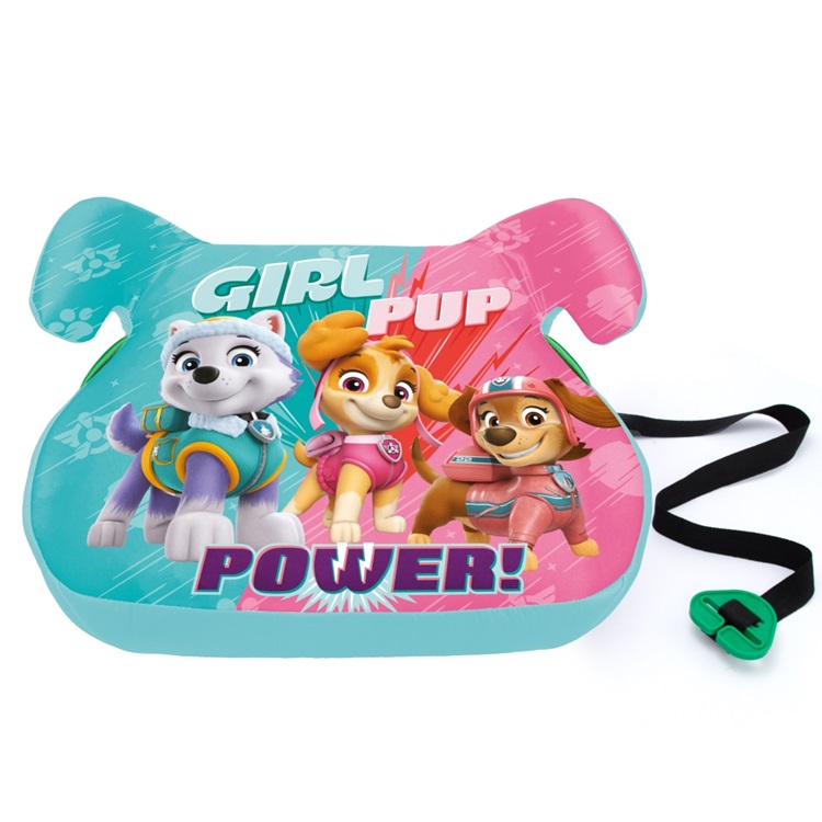 Autokrēsliņš paaugstinājums Paw Patrol Girl Pups Rule