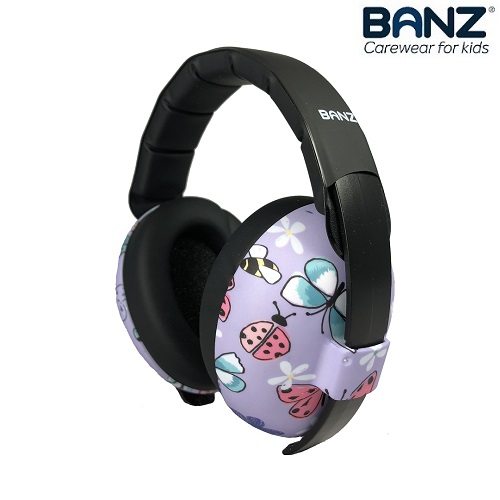 Mazuļu ausu aizsargi Banz Bubzee Earmuffs Butterfly