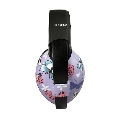 Mazuļu ausu aizsargi Banz Bubzee Earmuffs Butterfly