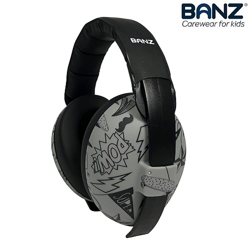 Mazuļu ausu aizsargi Banz Bubzee Earmuffs Graffiti