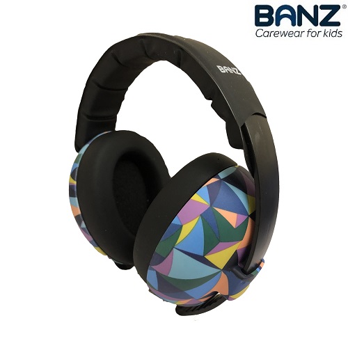 Mazuļu ausu aizsargi Banz Bubzee Earmuffs Kaleidoscope