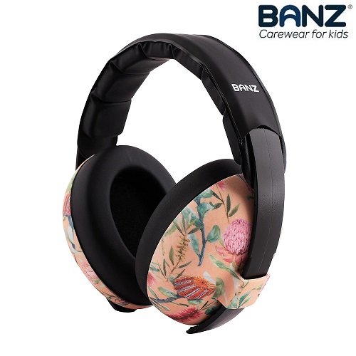 Mazuļu ausu aizsargi Banz Bubzee Earmuffs Waratah