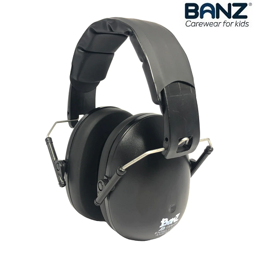 Ausu aizsargi bērniem Banz Kids Earmuffs Black Onyx