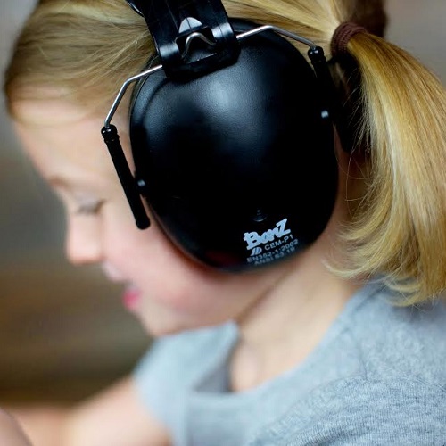 Ausu aizsargi bērniem Banz Kids Earmuffs Black Onyx