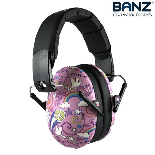 Ausu aizsargi bērniem Banz Kidz Earmuffs Peace