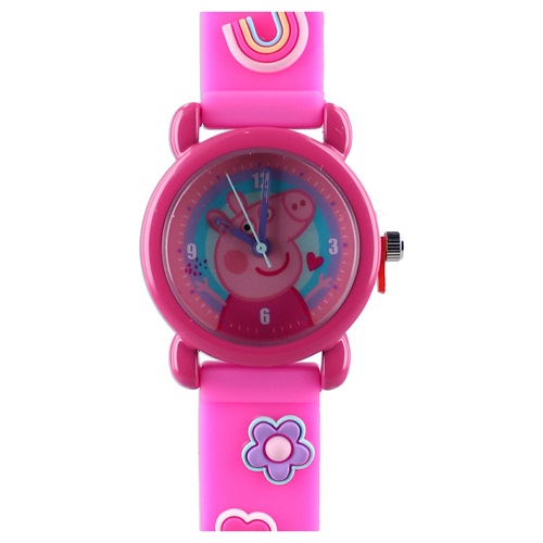 Bērnu rokas pulkstenis Peppa Pig Kids Time Pink