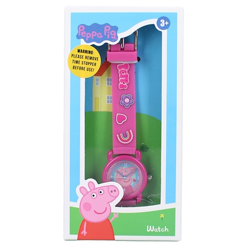 Bērnu rokas pulkstenis Peppa Pig Kids Time Pink