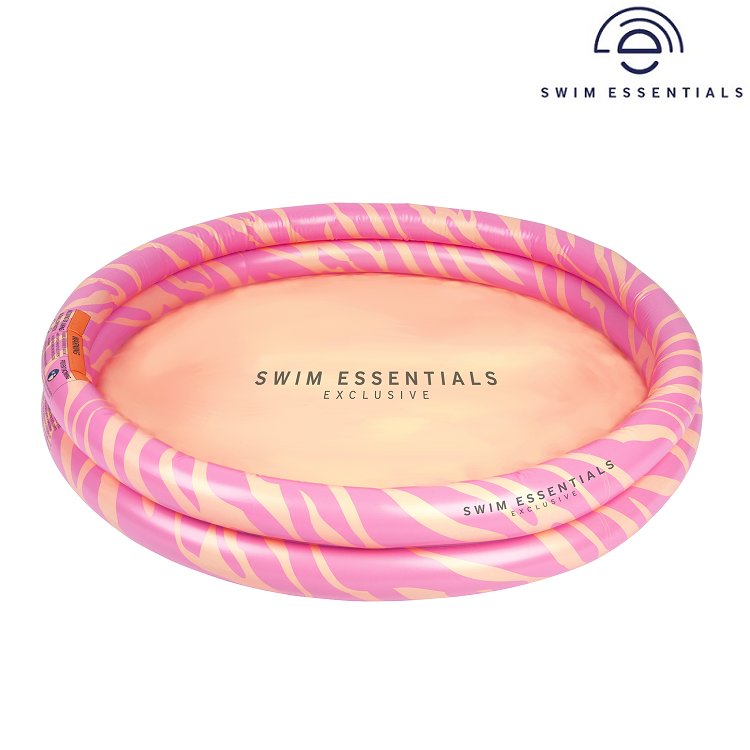 Baseins bērniem piepūšamais Swim Essentials Pink Zebra