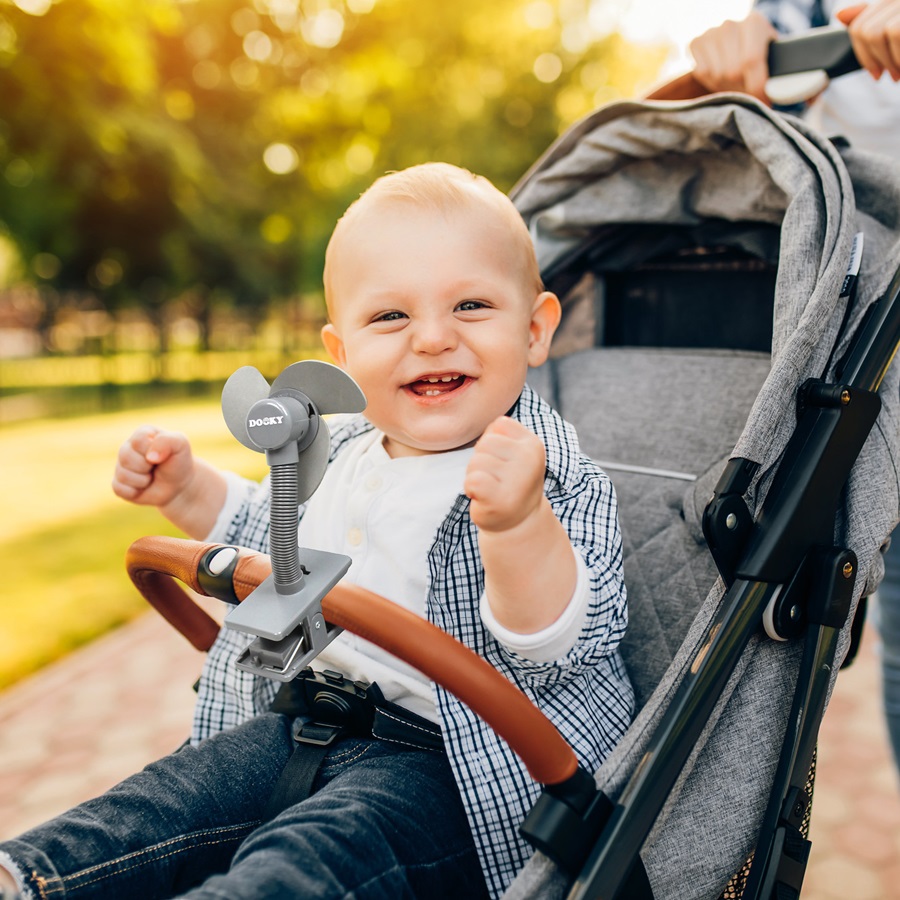 Piespraužams ventilators ratiņiem Dooky Stroller Fan