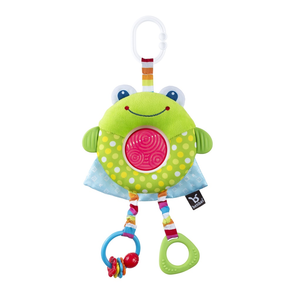 Rotaļlieta ratiņiem Benbat Multi Skills Travel Toy Frog