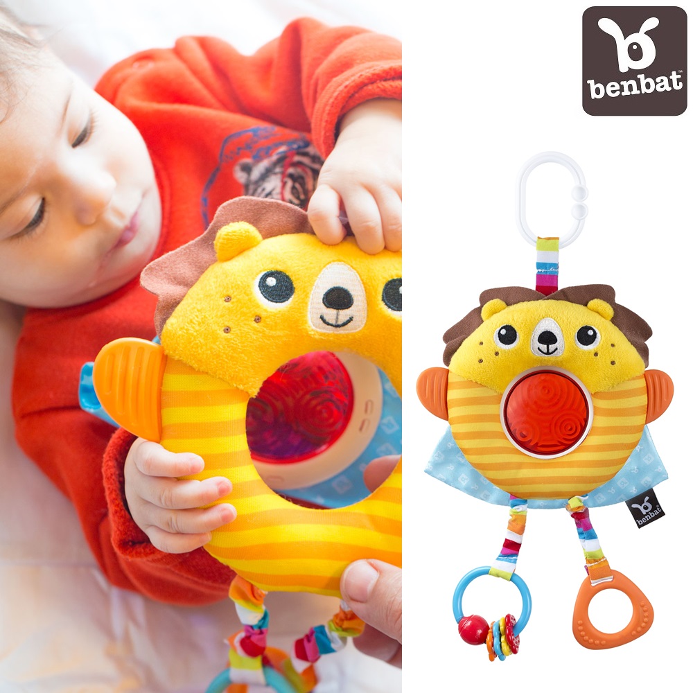 Rotaļlieta ratiņiem Benbat Multi Skills Travel Toy Lion