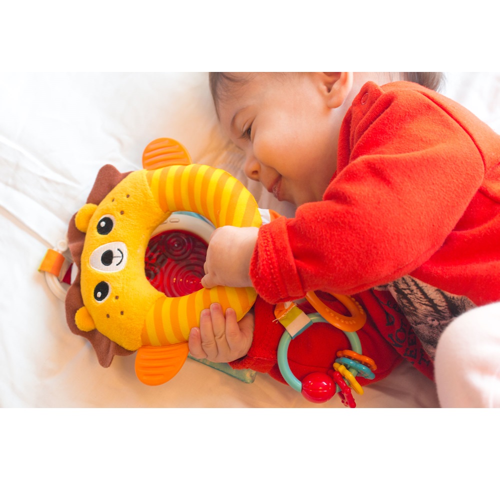 Rotaļlieta ratiņiem Benbat Multi Skills Travel Toy Lion