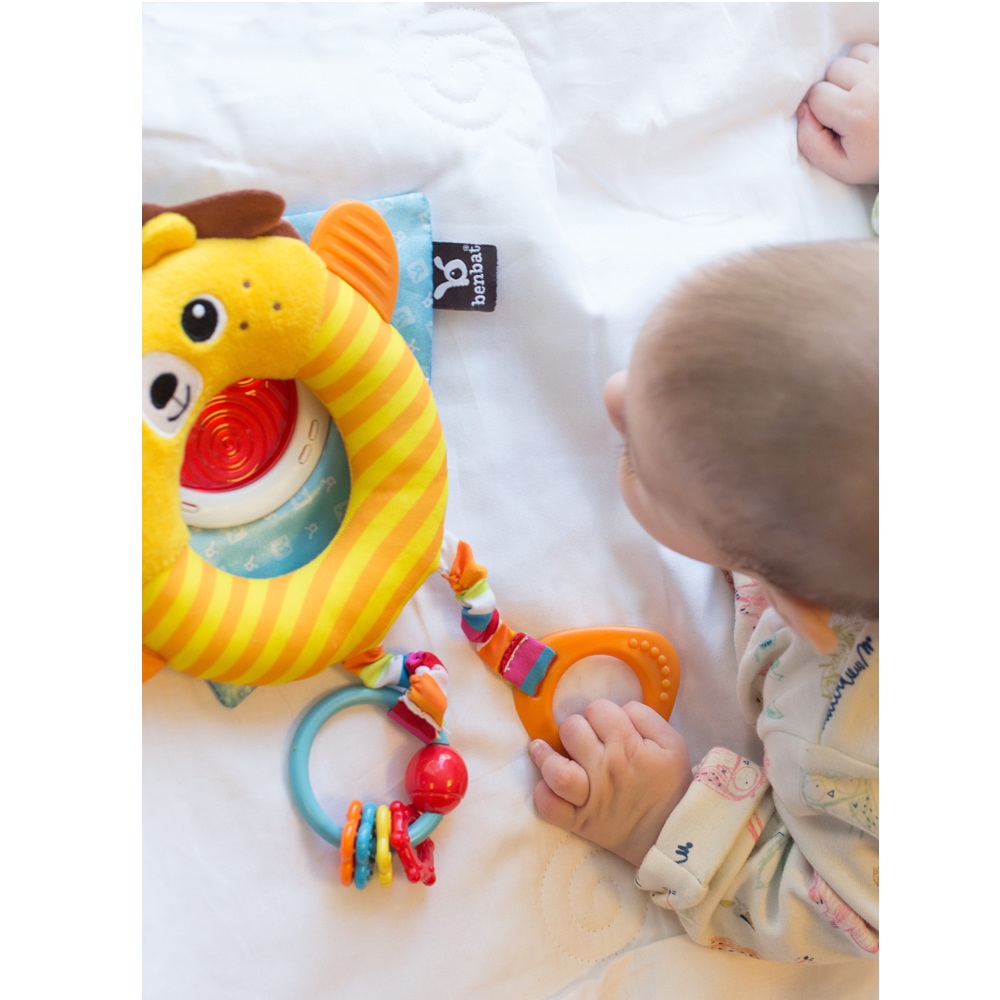 Rotaļlieta ratiņiem Benbat Multi Skills Travel Toy Lion