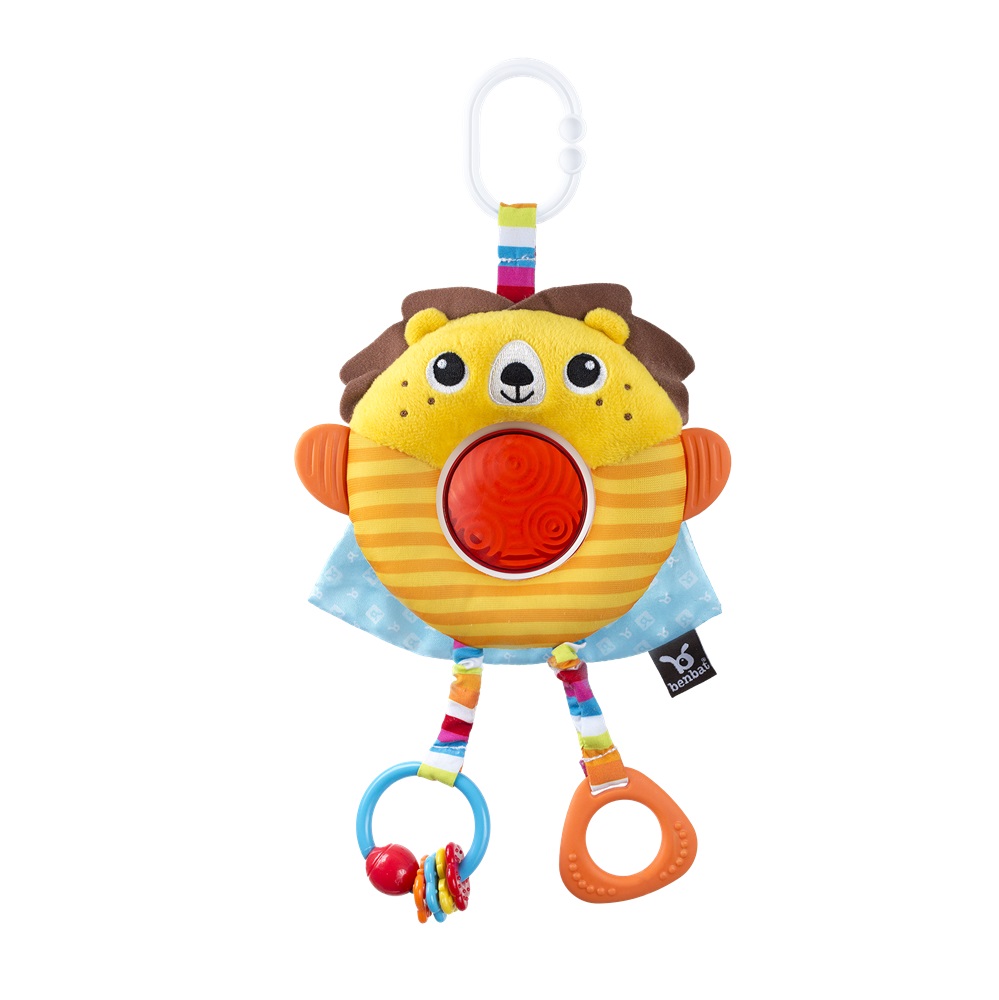 Rotaļlieta ratiņiem Benbat Multi Skills Travel Toy Lion