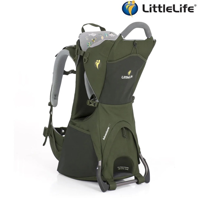 Bērnu pārnēsājamā soma - LittleLife Adventurer S3 Green