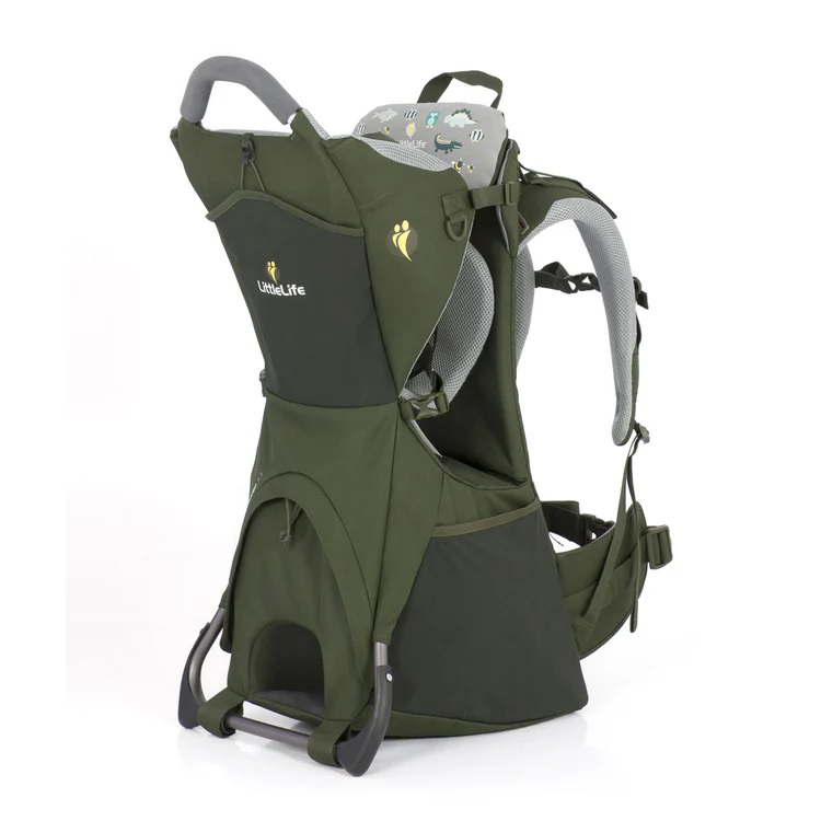 Bērnu pārnēsājamā soma - LittleLife Adventurer S3 Green