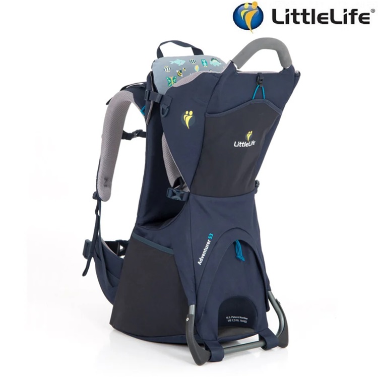 Bērnu pārnēsājamā soma - LittleLife Adventurer S3 Navy