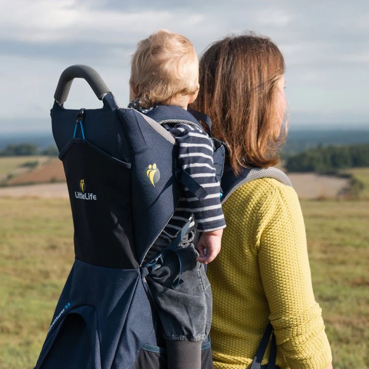 Bērnu pārnēsājamā soma LittleLife Adventurer S3 Navy