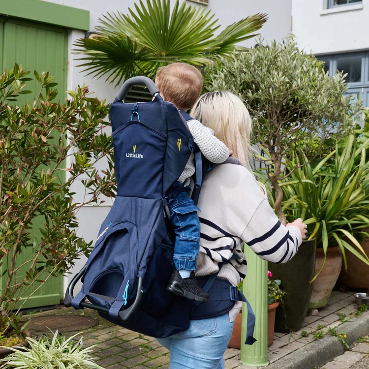 Bērnu pārnēsājamā soma LittleLife Adventurer S3 Navy