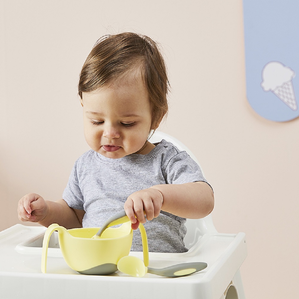 Pārtikas bļoda un uzkodu kastīte B.Box Food Bowl & Snack Box Banana Split