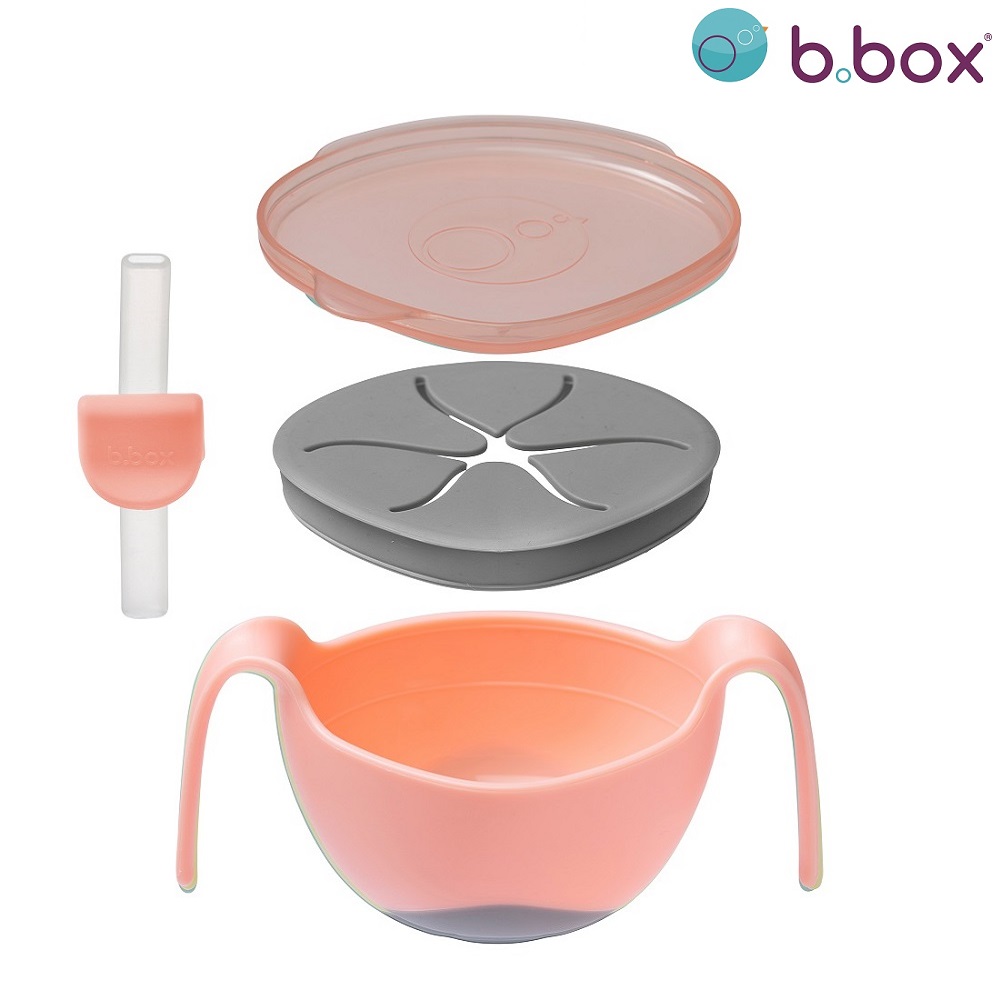 Pārtikas bļoda un uzkodu kastīte B.Box Food Bowl & Snack Box Tutti Frutti