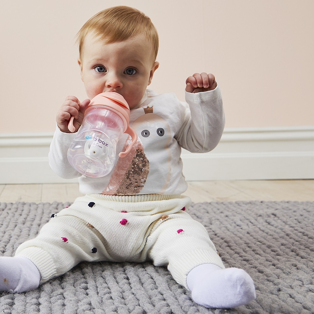 Neizlīstoša pudele bērniem B.box Sippy Cup Tutti Frutti