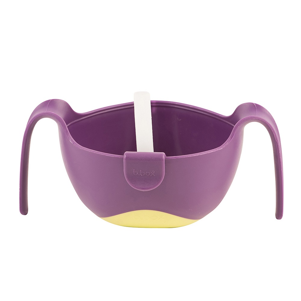 Pārtikas bļoda un salmiņi B.box Bowl & Straw XL Passion Splash