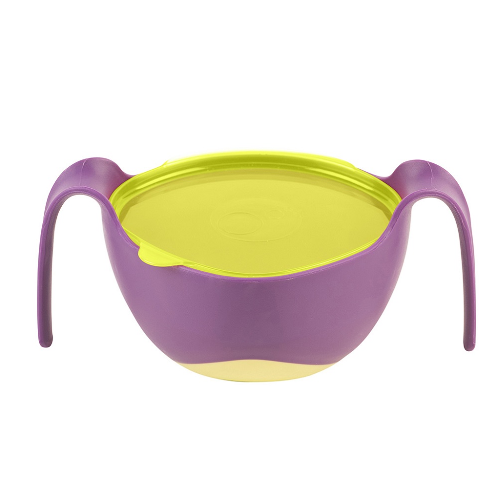 Pārtikas bļoda un salmiņi B.box Bowl & Straw XL Passion Splash