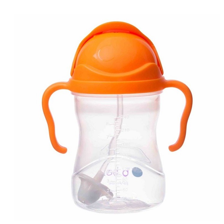 Neizlīstoša pudele bērniem B.box Sippy Cup Orange Zing