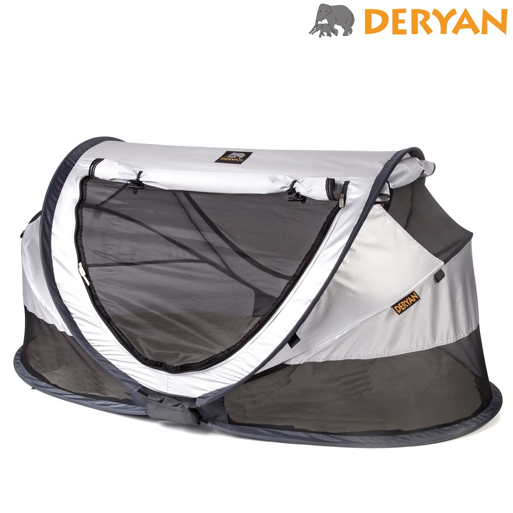 Ceļojumu gultiņa Deryan Toddler Luxe Silver