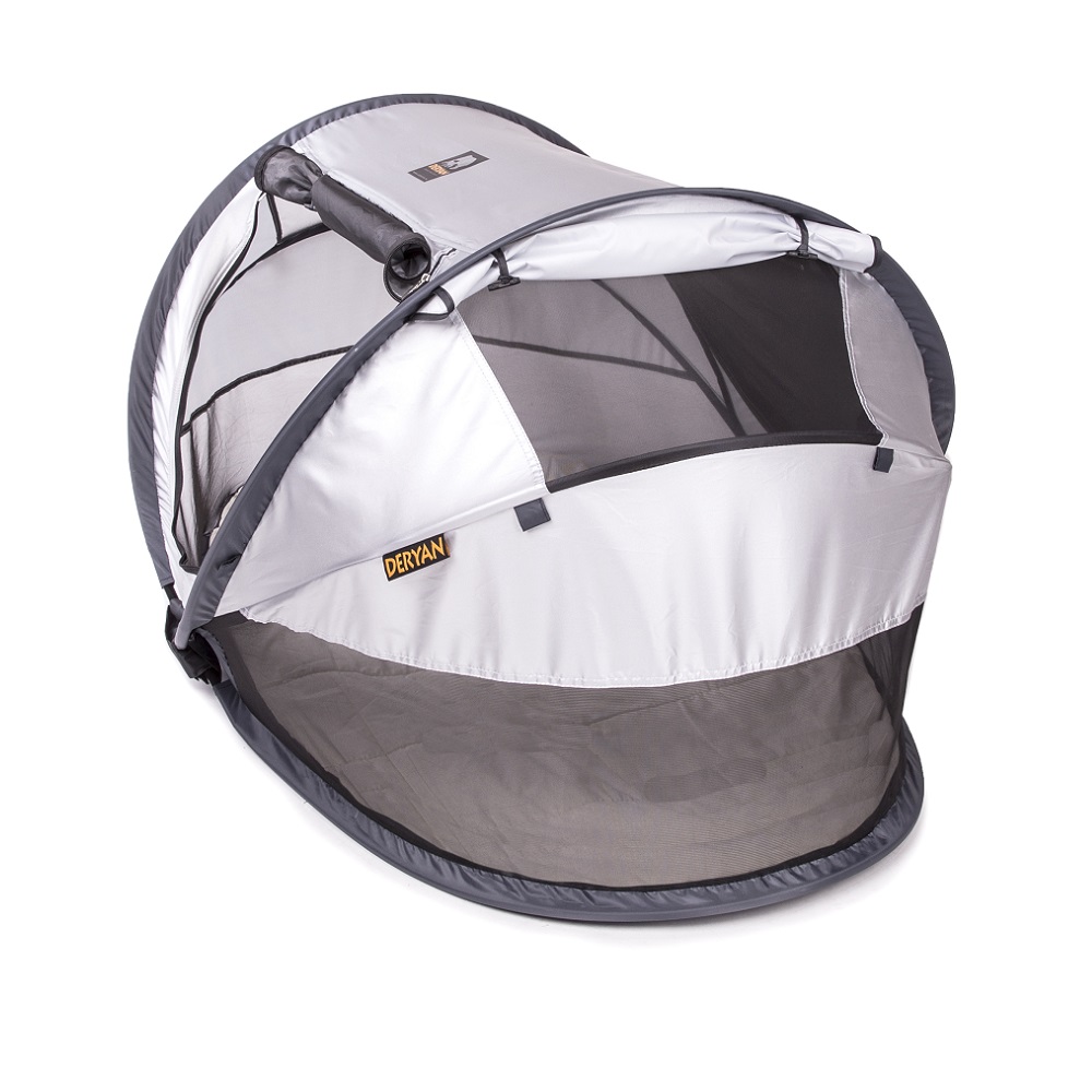 Ceļojumu gultiņa Deryan Toddler Luxe Silver