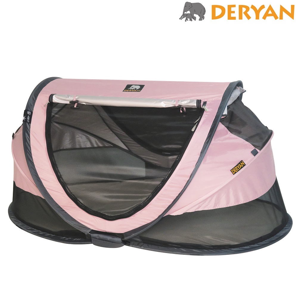 Ceļojumu gultiņa Deryan Toddler Luxe Rose