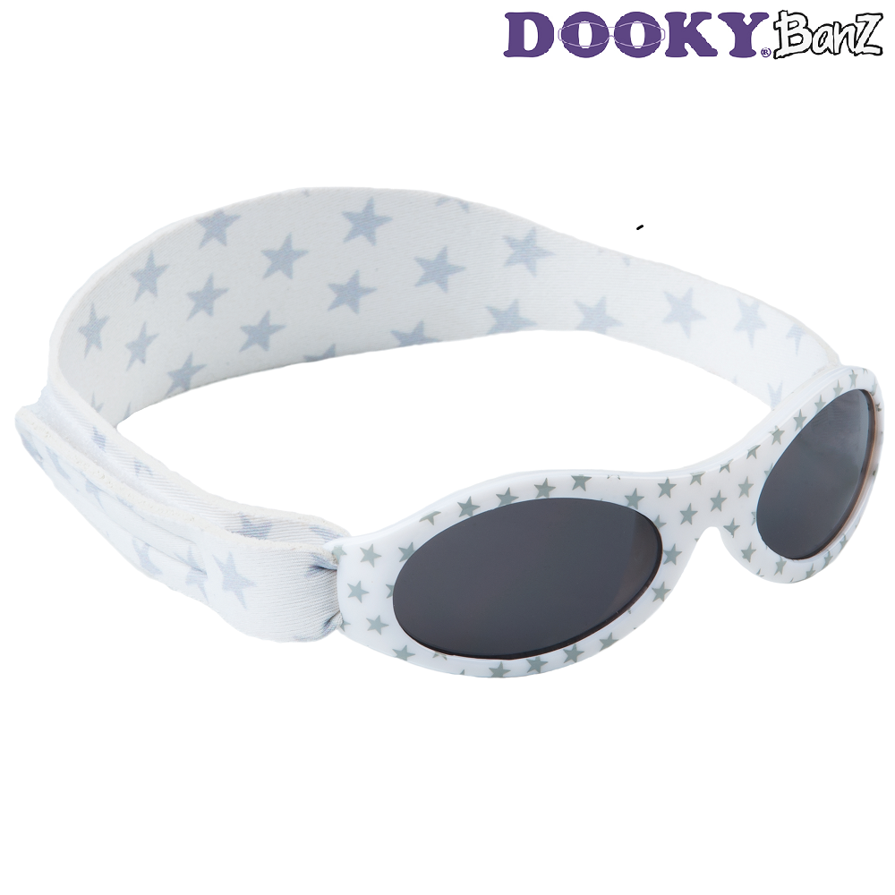 Saulesbrilles bērniem un zīdaiņiem DookyBanz Silver Stars